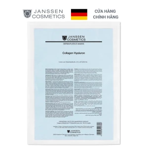 Mặt nạ Clollagen lông cừu cấp nước chuyên sâu da khô Janssen Cosmetics Dermafleece Mask Collagen Hyaluron