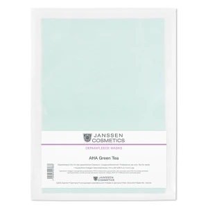 Mặt nạ collagen aha trà xanh - janssen cosmetics aha green tea