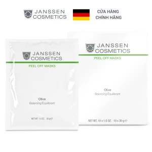 Mặt nạ lột da hỗn hợp Janssen Cosmetics Olive Balancing 10 x 30g