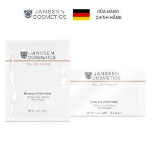 Mặt nạ lột sáng da Janssen Cosmetics Botanica White Mask 10 x 30g