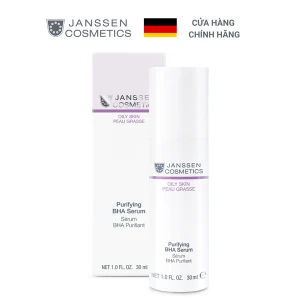 Serum trị mụn tức thì da dầu Janssen Cosmetics Purifying BHA Serum 30ml