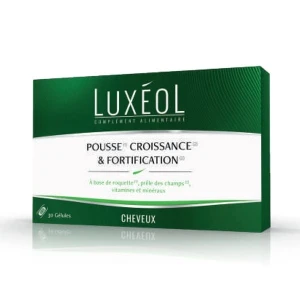 Thực phẩm bổ sung mọc tóc, ngăn ngừa rụng tóc - luxeol pousse, croissance & fortification