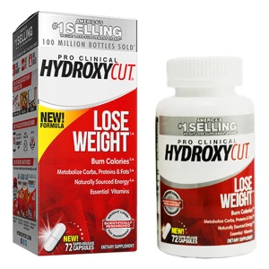 Viên giảm cân đốt cháy calo - hydroxy pro clinical 72ct us