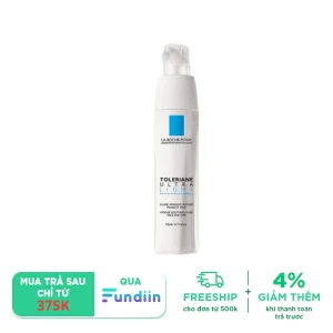 Kem Dưỡng Ẩm, Dịu Nhẹ Tức Thì Cho Da Rất Nhạy Cảm Và Dị Ứng La Roche-Posay Toleriane Ultra Light Intense Soothing Fluid Face & Eyes