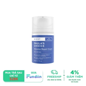 Kem dưỡng ẩm ngăn ngừa lão hóa Paula’s Choice Resist Intensive Repair Cream
