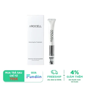 Kem Dưỡng Mắt Xoá Nếp Nhăn, Thâm Quầng Arocell Wrinkle Solution Eye Cream Kèm Máy Massage 