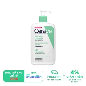 Sữa Rửa Mặt Cho Da Dầu CeraVe Foaming Cleanser