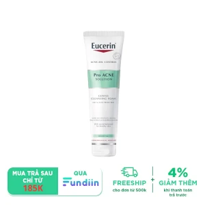 Sữa Rửa Mặt Tạo Bọt Da Mụn Eucerin ProAcne  Cleansing Foam
