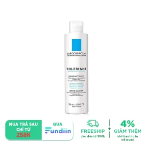 Sữa Rửa Mặt Và Tẩy Trang Cho Da Quá Nhạy Cảm La Roche-Posay Toleriane Dermo Cleanser - Cleansing & Make-Up Removal Fluid