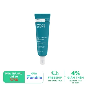 Tinh chất dành cho da dầu Paula’s Choice Skin Balancing Super Antioxidant Concentrate Serum With Retinol