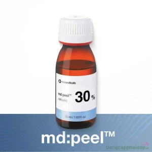 Dung dịch Md:ceuticals Md Peel Salicylic 30% loại bỏ mụn sưng viêm cấp độ 3 và 4