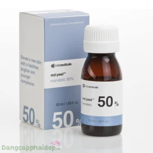 Dung dịch thay da sinh học, xóa nám, sáng da và ngăn ngừa lão hóa Md:ceuticals Md Mandelic 50% chai 50ml