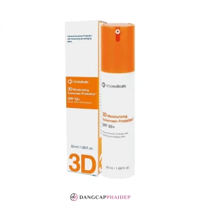 Kem chống nắng dưỡng ẩm bảo vệ da sau laser Md Ceuticals 3D Moisturizing Sunscreen Protection SPF 50+ chai 50ml