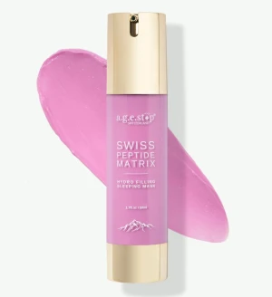 Mặt nạ Peptide làm mềm mịn & căng bóng da Agestop Swiss Peptide Matrix Sleeping Mask chai 50ml - MS AT18
