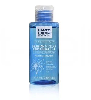 Nước tẩy trang Martiderm Essentials Micellar Cleansing Solution 3 In 1  cho da nhạy cảm 75ml
