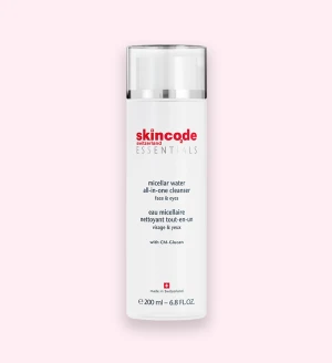 Sữa rửa mặt kiêm tẩy trang dạng nước Skincode Micellar Water All In One Cleanser 200ml – MS 1025