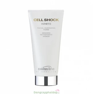 Swissline Cell Shock White Facial Cleansing Foam 160ml – Sữa Rửa Mặt Tinh Khiết Làm Trắng Da - MS 1811