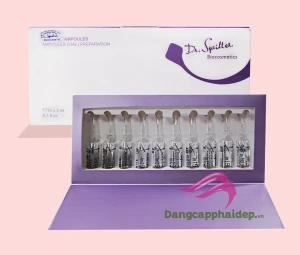 Tinh chất dưỡng ẩm cho da khô Dr Spiller Hyaluronic Acid Ampoule 2.5ml x 10 ống