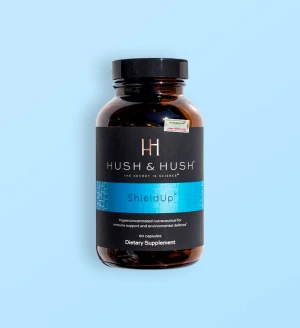 Viên uống chống nắng Hush and Hush Shield Up bảo vệ toàn diện 60 viên