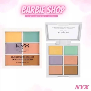 Bảng Che Khuyết Điểm Triệt Sắc 6 Ô NYX Color Correcting Concealer