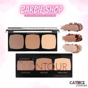Bảng Phấn Tạo Khối 3 Bước Catrice 3 Steps To Contour Palette 010 Allrounder