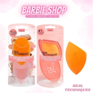 Bông Mút Trang Điểm Tán Nền Dặm Phấn Phủ Real Techniques Miracle Complexion Sponge Miracle Powder Sponge