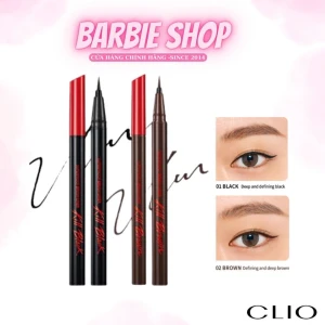 Bút Kẻ Mắt Nước Chống Trôi Clio Kill Superproof Brush Liner 0.55ml - Màu 01, 02