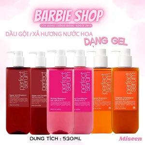 Dầu Gội & Dầu Xả Phục Hồi Tóc Miseen Scene Perfect Serum Hàn Quốc 680ML (Hồng , Đỏ, Cam)