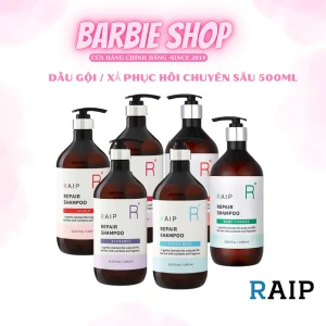 Dầu Gội - Dầu Xả Raip Repair Shampoo - Repair Treatment Original 500ml Phục Hồi - Mềm Mượt Tóc