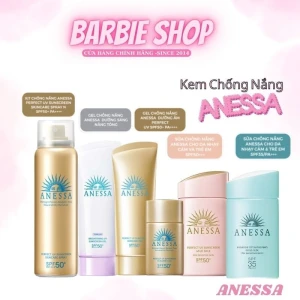 Kem Chống Nắng Anessa Perfect UV Sunscreen Mild Milk - Skincare Milk - Tone Up Brightening Gel SPF 50 /PA