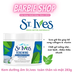 Kem Dưỡng Ẩm St.Ives Renewing Collagen& Elastin 283g