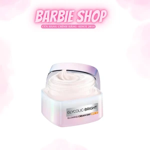 Kem Dưỡng Sáng Da L'Oreal Glycolic-Bright Glowing Cream 30ml (Ngày & Đêm)