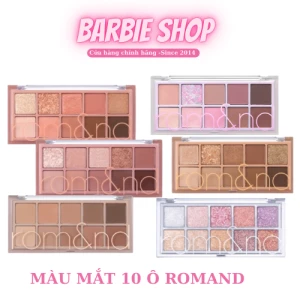 Màu Mắt 10 Ô Siêu Lấp Lánh Romand Better Than Eye Palette - 00, 01, 02, 03,05, 06, 07,08,09