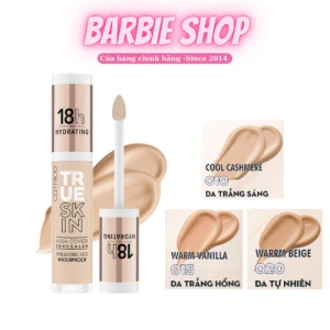 Mẫu Mới Che Khuyết Điểm Catrice True Skin High Cover 18h