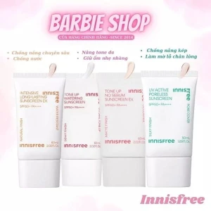 Mẫu Mới Kem Chống Nắng Innisfree Tone Up No Sebum - Intensive Long-Lasting Sunscreen EX 60ml