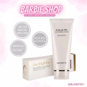 Sữa Rửa Mặt Dr.Pepti Galacto Cleansing Foam Giúp Dưỡng Ẩm 110ml