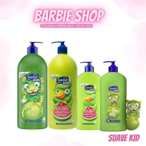 Sữa tắm gội toàn thân Suave kid có vòi 532ml