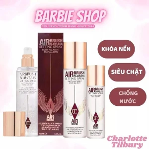 Xịt Khóa Nền Charlotte Tilbury AirBrush Setting Pray 34ml - 100ml