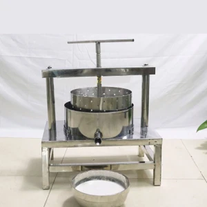 Máy ép nước cốt dừa, tóp mỡ bằng tay loại lớn - 25cm