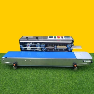 Máy hàn miệng túi liên tục Yamafuji FRD-1000W (in date bằng mực)