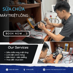 Báo Giá Dịch Vụ Sửa Chữa Máy Triệt Lông Lấy Ngay