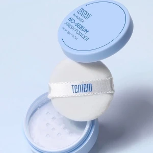 Phấn phủ kiểm soát dầu tiện lợi trang điểm Tenzero No Sebum Finish Powder 5g