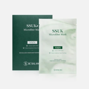 NEW Mặt nạ vải vi sợi NMM ngải cứu SSUK Micro Fiber Mask(1 hộp/10 cái)
