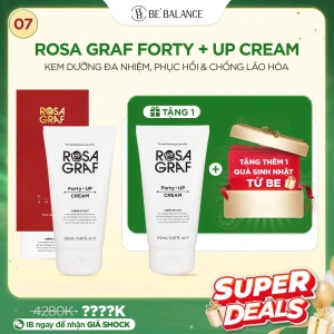 [SUPER DEALS][DATE T6/2026]Kem Dưỡng Rosagraf Forty Plus Up Cream 150 ml - Be'Balance Việt Nam