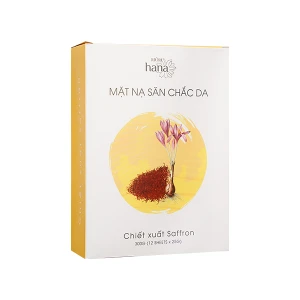 MẶT NẠ CHIẾT XUẤT SAFFRON - SĂN CHẮC DA (HỘP 12 MIẾNG)