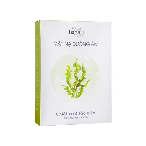 MẶT NẠ CHIẾT XUẤT TẢO BIỂN - DƯỠNG ẨM (HỘP 12 MIẾNG)