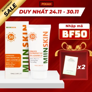 ( Bản mới ) Kem Chống Nắng Vật Lý Nâng Tone , Bảo Vệ Da MIINSKIN SPF 50, PA