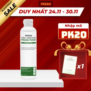 Nước Hoa Hồng Cải Thiện Mụn Ẩn AHA/PHA/BHA PEKAH -PEKAH Daily Moisture Peeling Toner 250ml