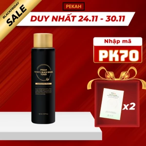 Nước Hoa Hồng Tái Tạo Da Ốc Sên PEKAH - PEKAH Rebirth Black Snail Toner