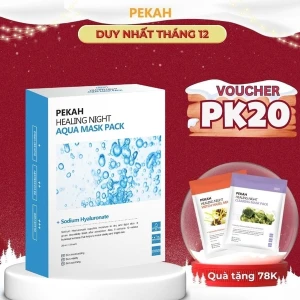 Set Mặt Nạ Giấy Cấp Ẩm Và Khóa Ẩm Dành Cho Mọi Loại Da PEKAH 25ml